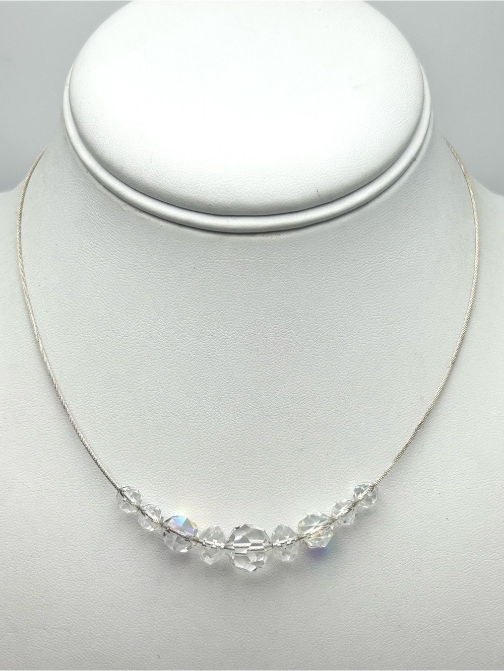 Swarovski Crystal Wire Necklace